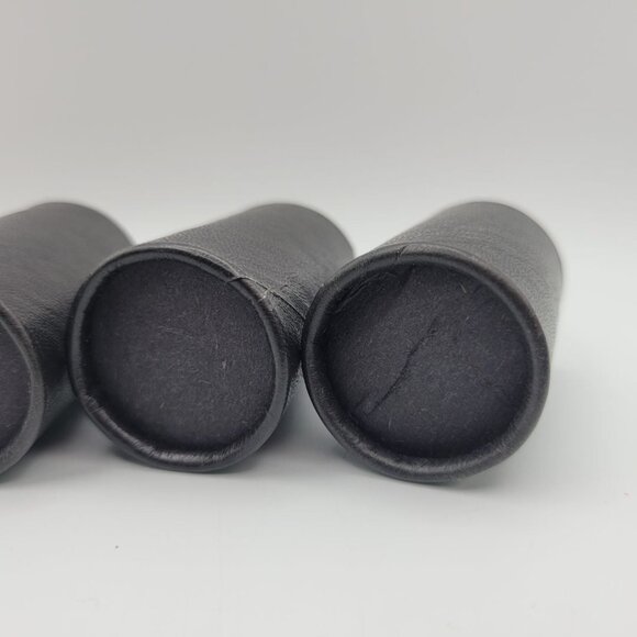 Parcheesi Replacement Shaker Cups 1989 4 Pieces Small Black Cardboard - Picture 7 of 9